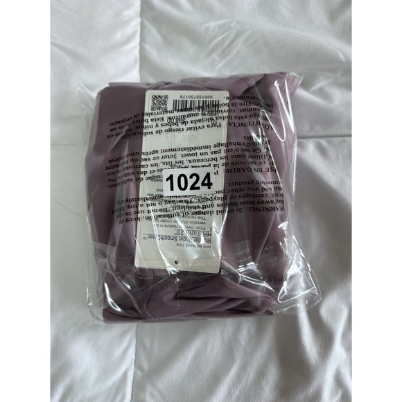 New Lululemon Wunder Under SmoothCover High-Rise Tight 25" Size 10 Lavender Lux - Picture 12 of 12